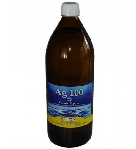 Koloidné striebro 15 ppm – 1000 ml ( 1 liter )